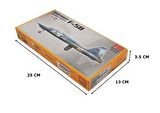 Northrop F-5 B Agressor Fighter PM Model Demonte Plastik Uçak Maket Kiti