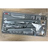 Dassault Mirage IIIO Pm Model Avustutala akro tim Demonte Plastik Maket