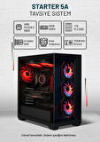 Starter 5A AMD Ryzen 5 5600 16GB RAM 1TB SSD RTX5050 8GB FreeDOS Tavsiye Sistem