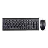 Q TR Usb Kablolu Klavye + Mouse Set Siyah KM-72620D