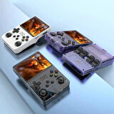R36S Ips EKRAN/21.500 OYUN/3.500MAH/64GB Hafıza/3.5 Inç Ekran/retro Atari Gampad Oyun Konsolu