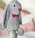 Uyku Arkadaşım PAPYONLU Uzun Kulak Bunny Peluş Tavşan 65 cm
