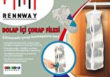 Dolap İçi Asılabilir Temiz Çorap Düzenleyici Çorap Filesi Askılık