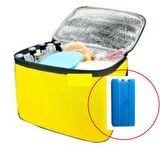 Termos Çanta - Piknik Çantası Buz Aküsü Hediyeli 40LT