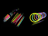 10 Adet Glow Stick Bracelet Fosforlu Kırılan Çubuk Bileklik