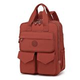 Büyük Boy Krinkıl Kumaş Sırt Çantası Smart Bags 1175