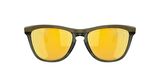 Oakley Frogskins Rng Drk Brsh w/ Prizm 24K Pol  Erkek Gözlük 0OO9284-OAK.928408