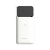 SWORD 10.000mAh Kablosuz Powerbank 22.5W PD&QC Hızlı Şarj Type-C+USB+Wireless Beyaz SW-WQ11
