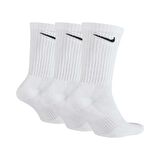 Nike U NK EVERYDAY CUSH CREW 3PR BEYAZ Kadın Çorap