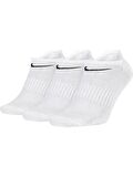 Nike SX7678-100 Everday Lightweight No-Show Sock 3Pr Unisex Spor Çorap