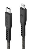 Flow 1.5M 60W Type-C to Lightning PD Hızlı Şarj Kablo - Siyah