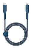 Flow 1.5M 60W Type-C to Lightning PD Hızlı Şarj Kablo - Lacivert