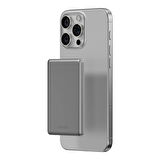 Energea AluPac Mini 5.000 mAh MagSafe Powerbank - Gri
