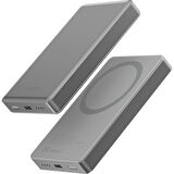 Energea AluPac 10K 10.000 mAh MagSafe Powerbank - Gri