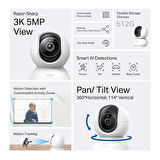 TP-LINK 5MP Tapo C230 Pan/Tilt AI Ev Güvenlik Wi-Fi Kamera