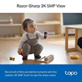 TP-LINK 5MP Tapo C230 Pan/Tilt AI Ev Güvenlik Wi-Fi Kamera