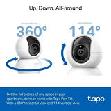 TP-LINK 5MP Tapo C230 Pan/Tilt AI Ev Güvenlik Wi-Fi Kamera