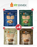 fit Kepekli, Yulafli, Chia ve Keten Tohumlu Lavaş Ekmeği 300gr