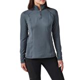 5.11 STRATOS 1/4 ZIP TURBULENCE GRI Kadın SHIRT