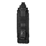 5.1 Flex Single Pistol Cover Mag Su Geçirmez Outdoor Pouch Siyah