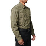 5.11 STRYKE SHIRT KOYU YESIL GOMLE