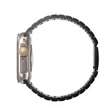 Uniq Strova Watch 42/44/45/46/49mm Çelik Kordon - Siyah