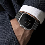 Uniq Strova Watch 42/44/45/46/49mm Çelik Kordon - Siyah