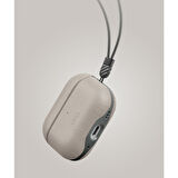 Uniq Lyden DS AirPods Pro 2 (2.Nesil) Deri Kılıf - Bej