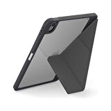 Uniq Moven iPad Air 11 (2024) Standlı Tablet Kılıfı - Gri