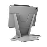 Uniq Ryze iPad Air 11 (2024) Standlı Katlanabilir Tablet Kılıfı - Gri