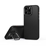 Uniq Keva Max iPhone 16 Pro Max MagSafe Karbon Kılıf - Siyah