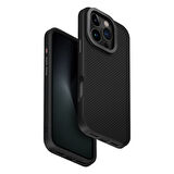 Uniq Keva Max iPhone 16 Pro Max MagSafe Karbon Kılıf - Siyah