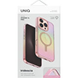 Uniq Iridescia iPhone 16 Pro MagSafe Rainbow Kılıf - Pembe
