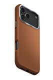 Uniq Lyden Apple iPhone 17 Pro MagSafe Deri Kılıf - Karamel