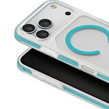 Uniq Combat Active iPhone 17 Pro MagSafe Kılıf - Turkuaz