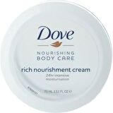 Dove Rich Nourishment Besleyici Kuru Cilt için  Vücut Kremi 75 ml 