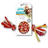 Pawise Renkli  Düğümlü İp Top Köpek Oyuncağı 20 Cm