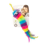 Pawise Örgü Kedi Oyuncağı Gökkuşağı Kurtçuk