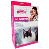 Pawise Balkon Ve Pencere Kedi Koruma Ağı TUV Onaylı 3X2 Mt