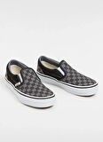 Vans Siyah - Gri Kız Çocuk Yürüyüş Ayakkabısı VN000ZBUEO01-UY Classic Slip-On