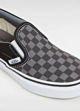 Vans Siyah - Gri Kız Çocuk Yürüyüş Ayakkabısı VN000ZBUEO01-UY Classic Slip-On
