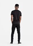 New Era Bisiklet Yaka Normal Kalıp DüzSiyah Erkek T-Shirt - NE96196FA14 Team Logo Tee Aricar