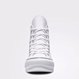 Converse CHUCK TAYLOR ALL STAR LEATHER PLATFORM Beyaz Sneaker 561676C-102