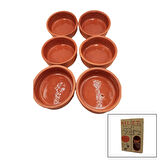 Milet 6 lı Toprak  Güveç Set 