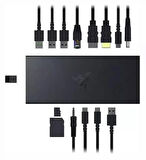 Razer Dock Siyah - USB 4 (14 Bağlantılı, Çift Ekran Destekli)