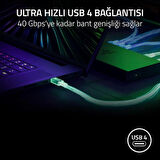 Razer Dock Mercury - USB 4 (14 Bağlantılı, Çift Ekran Destekli)