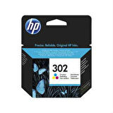 HP 302 KARTUŞ RENKLİ ORJİNAL F6U65AE ÜCRETSİZ KARGO