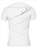 Blue Heaven Dalgıç T-shirt (Stick Spearfisher Beyaz)