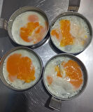RENUZU Omlet Ve Krep Pişirme Kalıbı 4 Lü En 9cm Derinlik 2,5cm %100 Paslanmaz Krom 304
