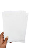 Zarf A5 boyutunda Beyaz Torba Zarf 17x25 cm - 50 Adet